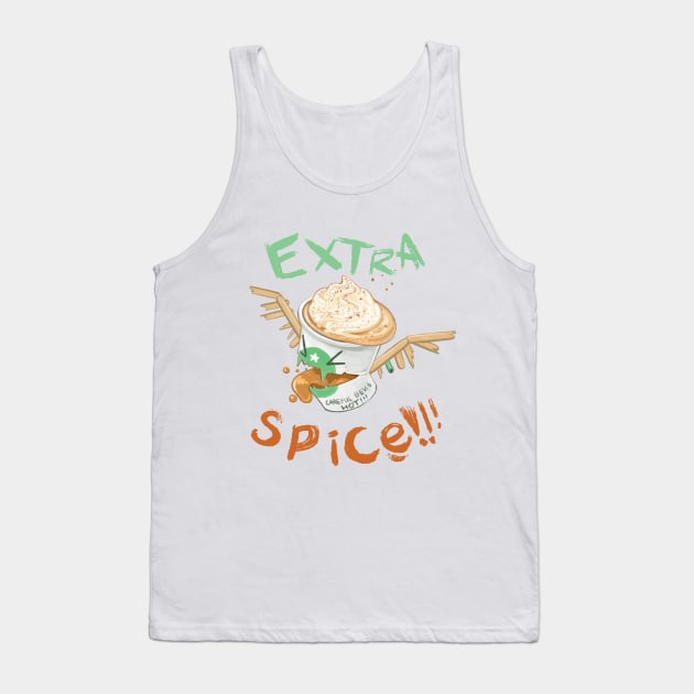 Extra Spice Tank Top by Clairedsntlaugh